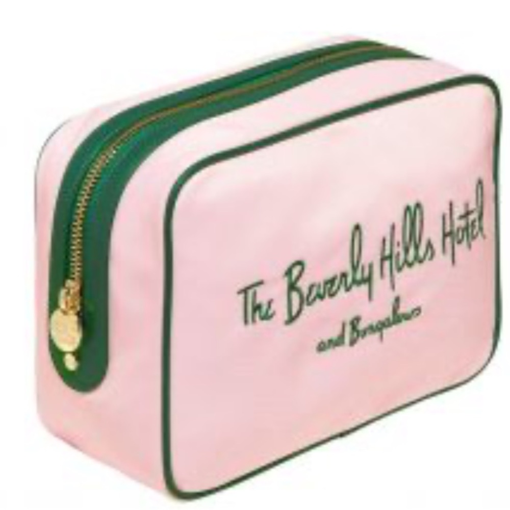NWT Stoney Clover Land x Beverly Hills Hotel Pink Pouch